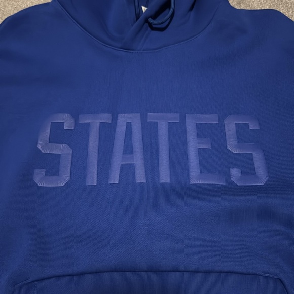 NWT Men's Nike States Hoodie, Blue, S DN1136-452 - Picture 4 of 8